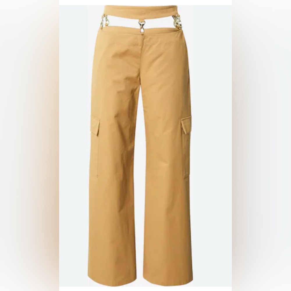 The Ragged Priest Tan Wide Leg Pants